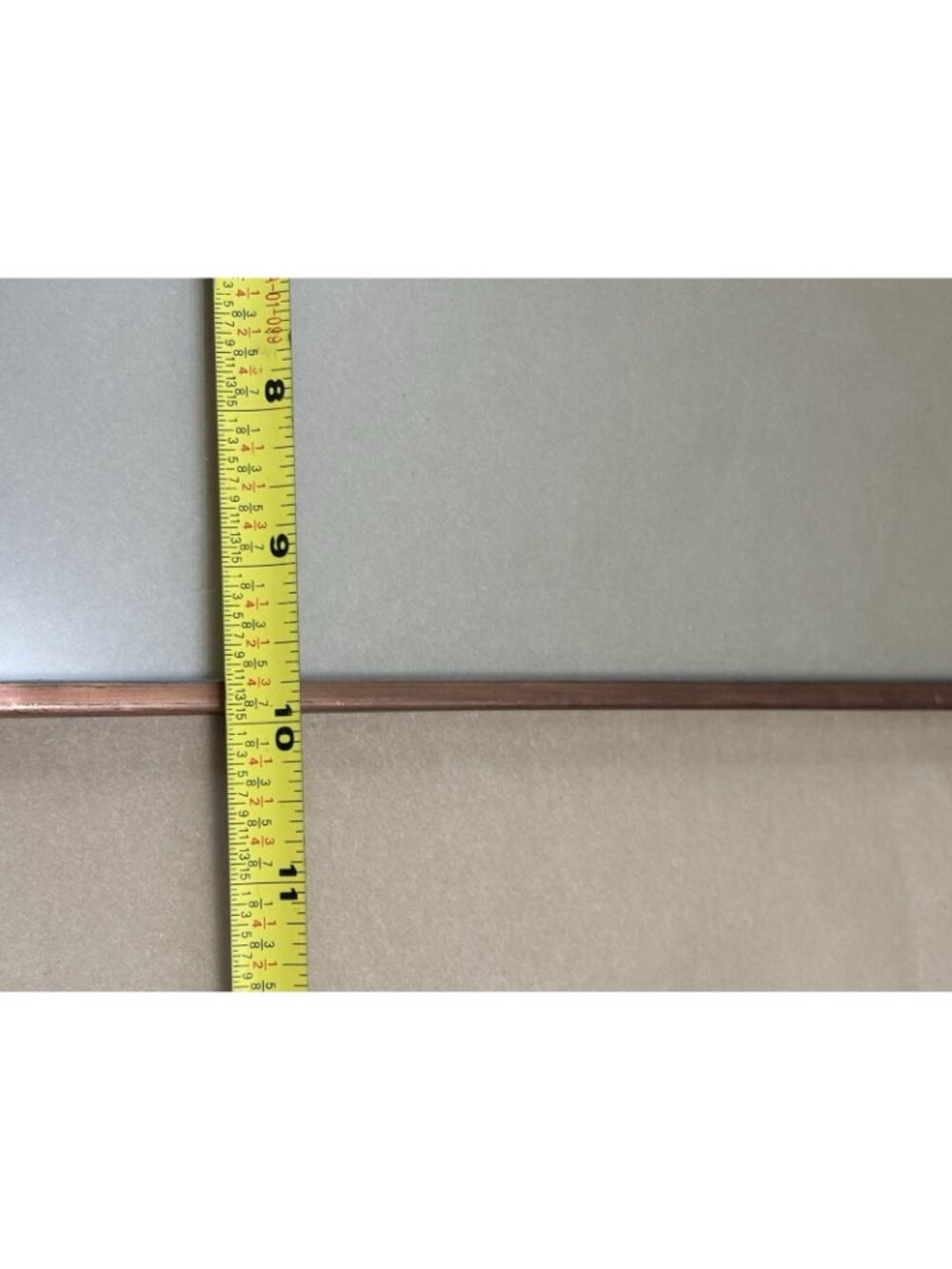 Anthropologie Viteri Hanging Ribbon Frame Square 10x10 Brass Single Gallery Wall - Picture 6 of 6